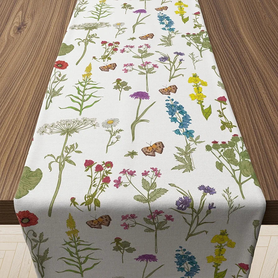 Summer and Spring Table Runner Decor