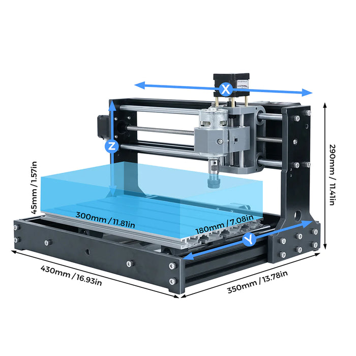 TwoTrees TTC3018S CNC Router Machine